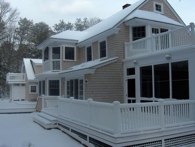 Notice all of the bump-outs? The back of this house was orginally straight and flat