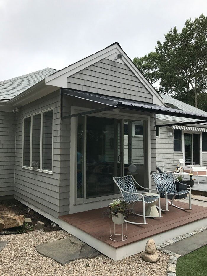 Full insulated, enclosed 3 season porch