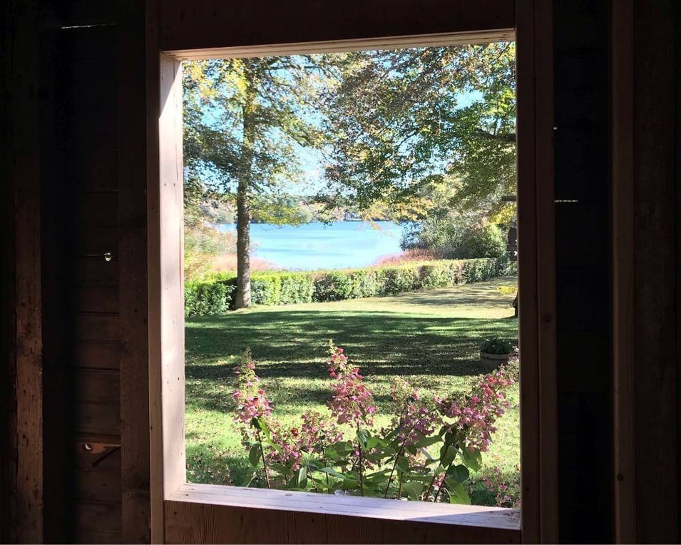 cape remodel idea to have a window sea view