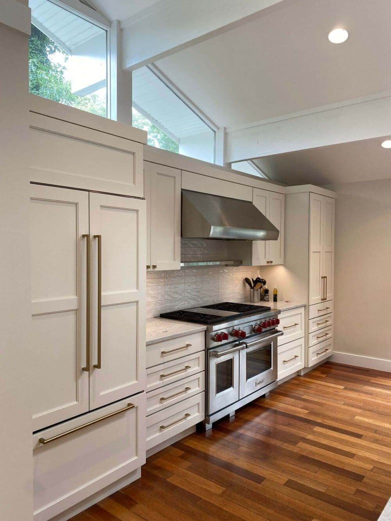 hgh-ceilings-white-kitchen-remodel-cape-cod-dark-floor