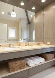 Open Storage in Cape Cod Bathroom Remodels